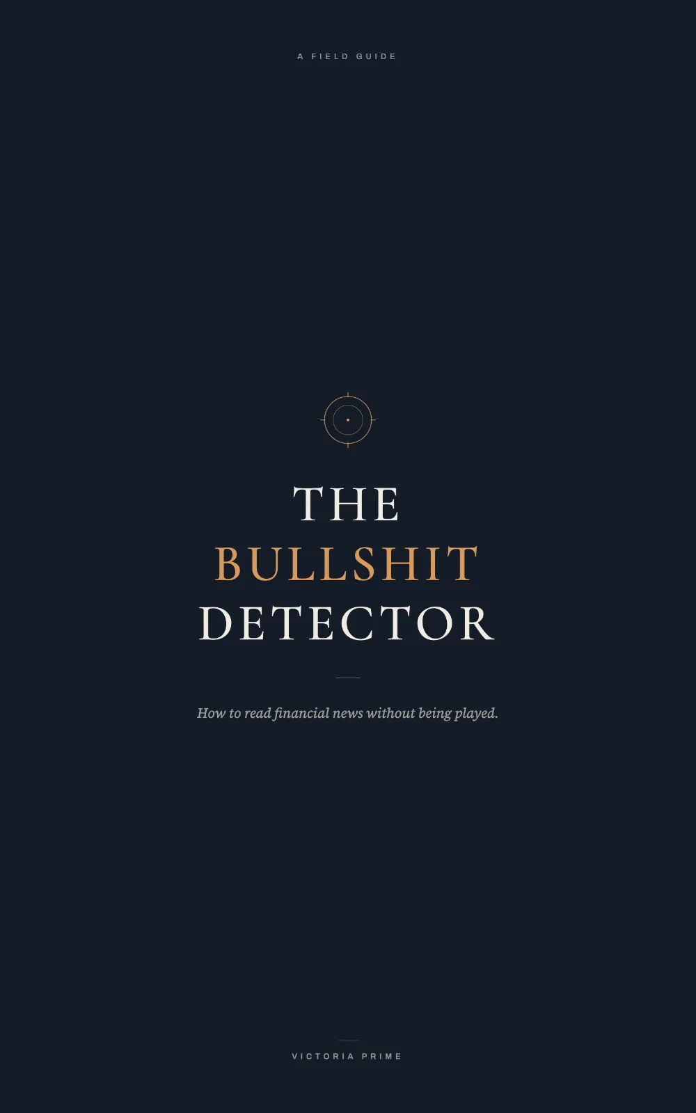 The Bullshit Detector — ebook cover